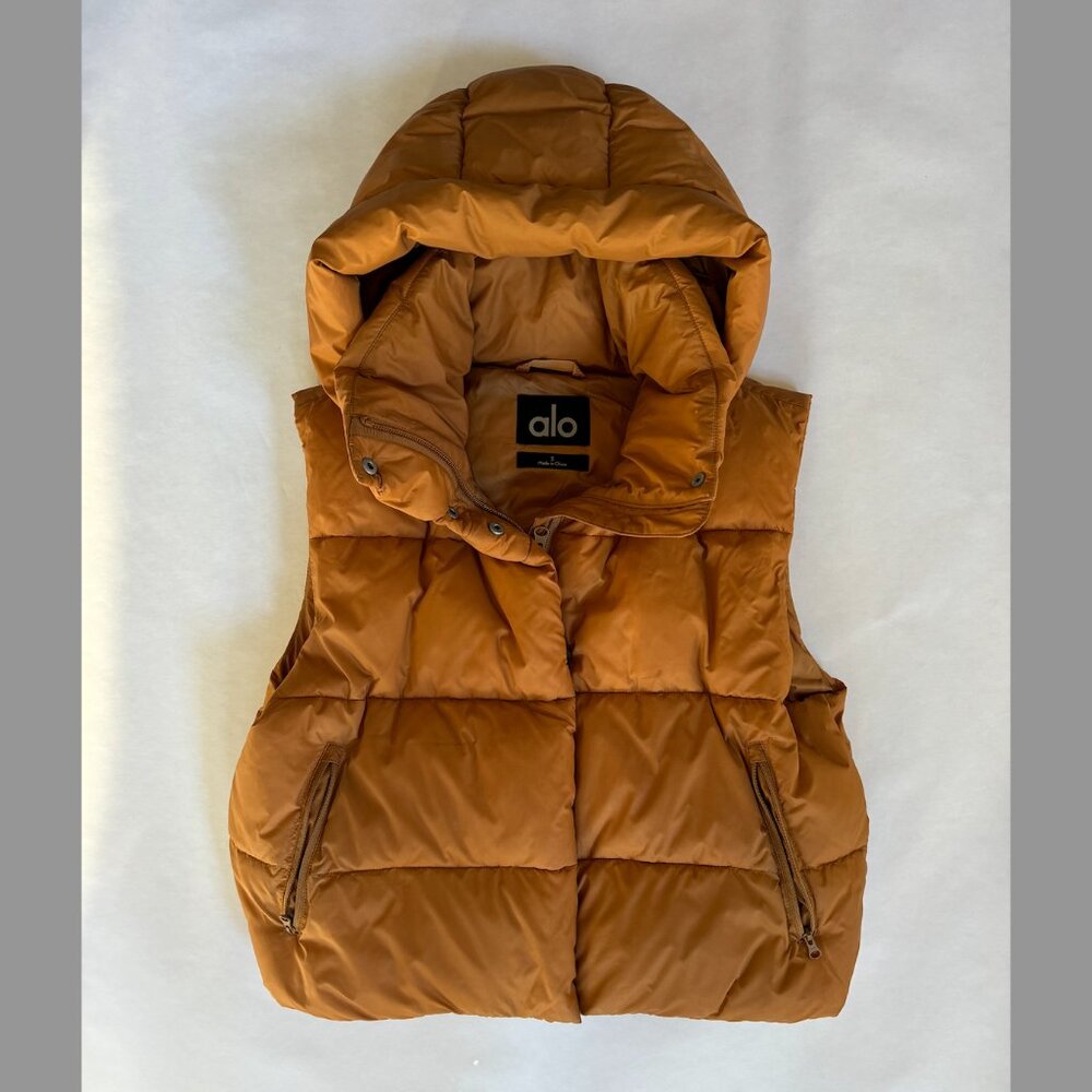 Gold Rush Puffer Vest